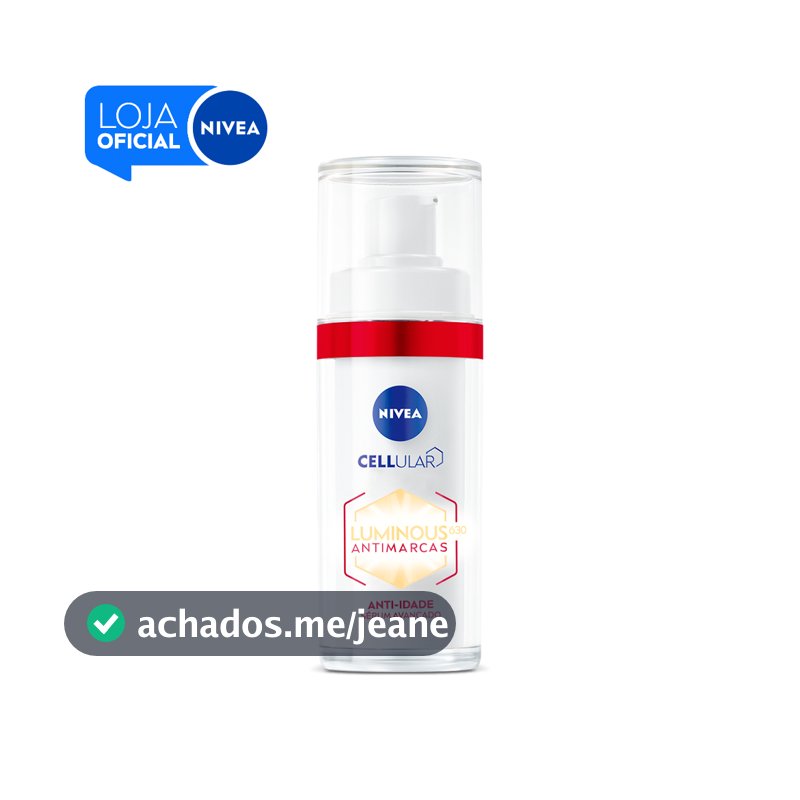 NIVEA Sérum Facial Cellular Luminous 630® ANTIMARCAS Anti-idade 30ml
