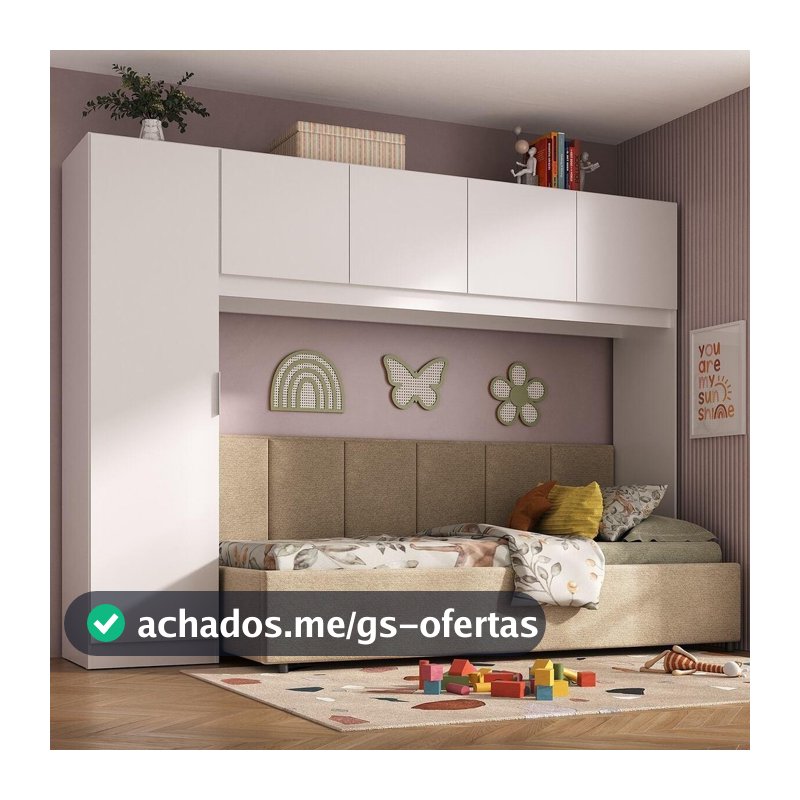 Guarda-Roupas 5 Portas Maçã do Amor Multimóveis BB4021