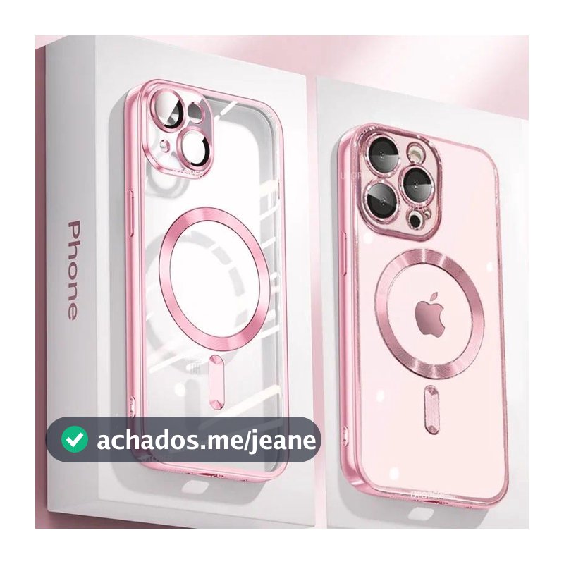 Capa De Silicone Ultrafina Revestida Transparente Para iPhone 16 15 14 13 12 11 Pro Max 16 Plus Magsafe Filme De Lente M