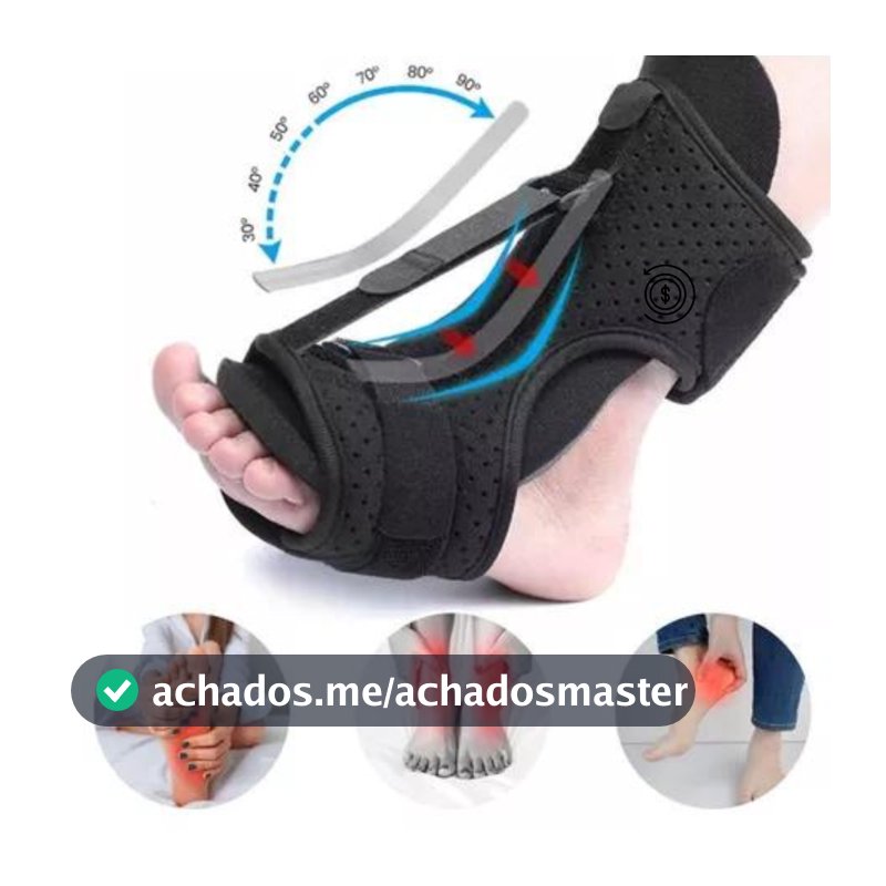 Fascite Dor No Pé Órtese Ajustável Noturna