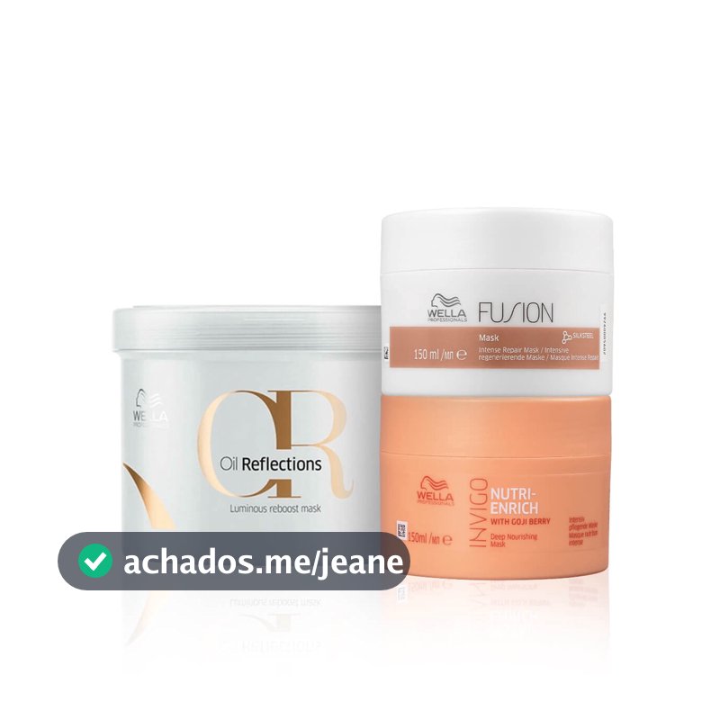 Kit Cronograma Capilar Fios Perfeitos - Wella