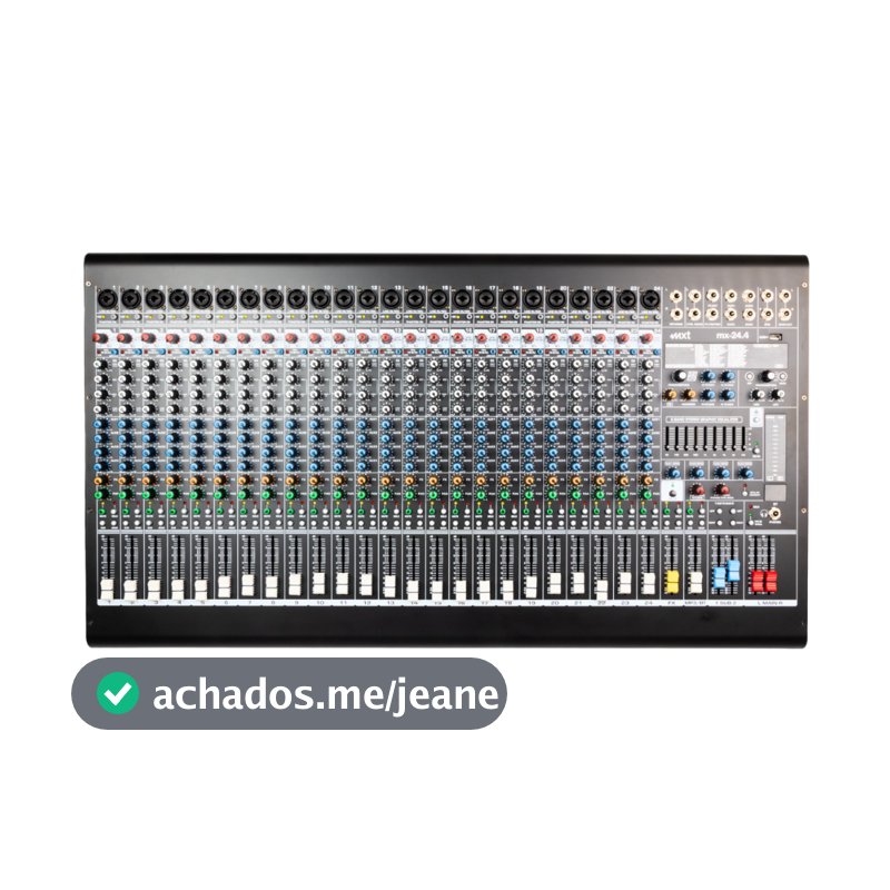 Mesa de Som Profissional 24 Canais USB Interface Digital Efeitos Integrados 24 Bits 48kHz Bivolt para Eventos e Estúdio