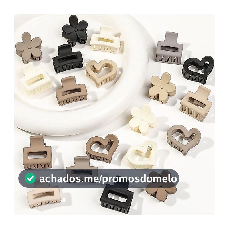 30/60 Unidades De Mini Grampos De Cabelo , Série Malard De Cor Aleatória , Pequenos Para Franjas , Tranças E Uso Diário