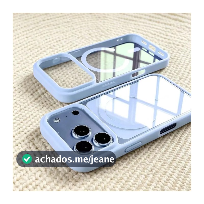 Textura Fosca Borda De Silicone Capa De Telefone Magnética Para IPhone 17 18 16 15 14 13 12 11 Pro Max Plus Ar