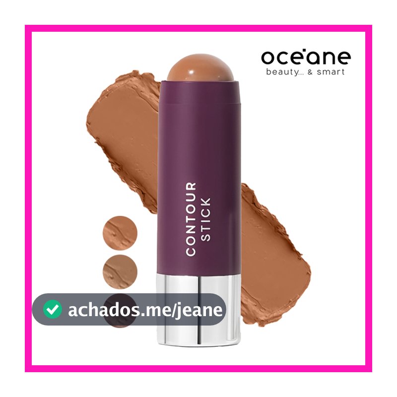 Océane Purple Contour Stick 6g (Contour Stick cremoso, prático e de longa duração)
