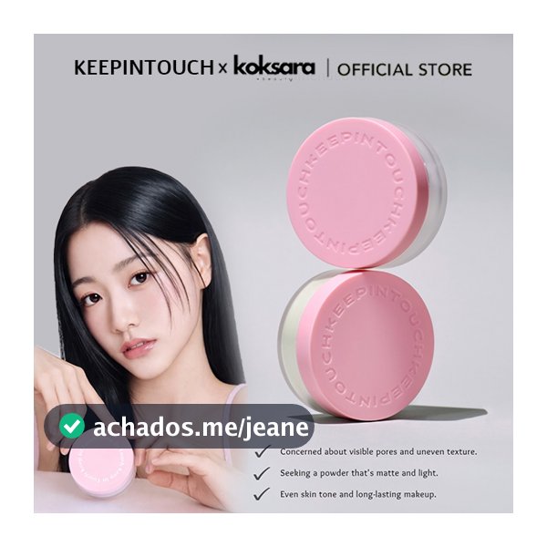 [OFFICIAL] KEEPINTOUCH Young Pairing Mini Pore Eraser Powder 3 Colors