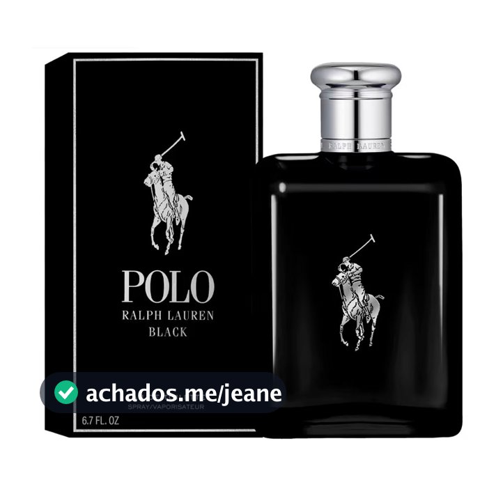 Polo Black Ralph Lauren Eau de Toilette - Perfume Masculino 200ml