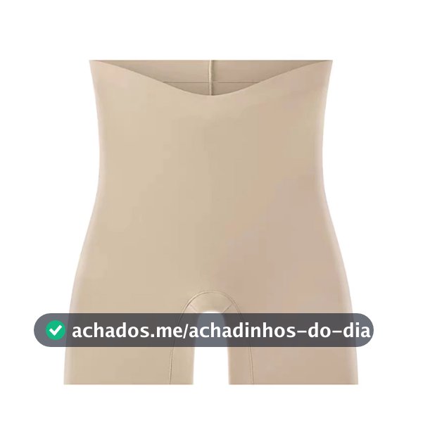 887 shorts modeladores sem costura com forro de microfibra