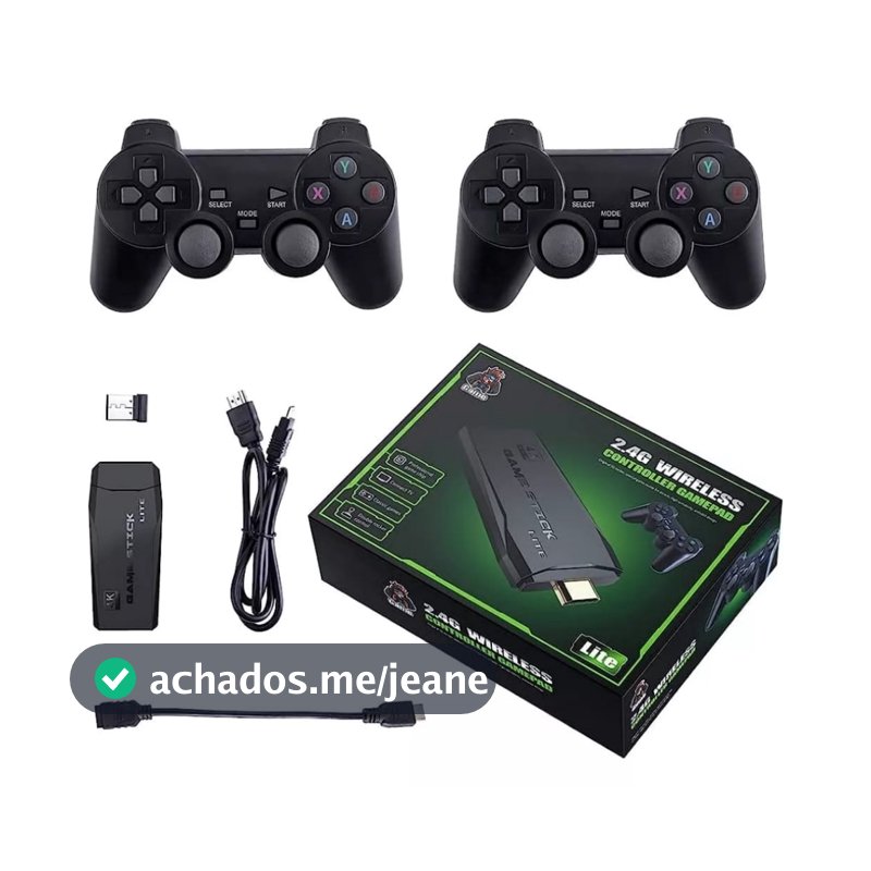 Vídeo Game Pen Drive 10 Mil Games Jogo Retro Pen Drive 4k