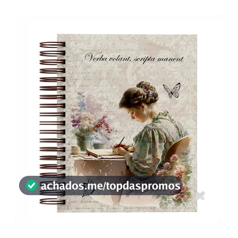 Diário Vintage Scrapbook Decorado A5 | Caderno Retrô para Journaling e Memórias | Estilo Carta