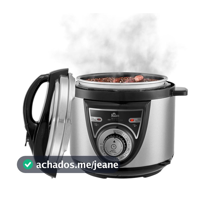 Panela de Pressão Elétrica Mecânica 4L 800W PPM101 - Kian