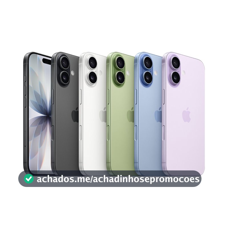 iPhone 17 5G 256GB Tela 6,3" 120Hz 48MP iOS Original Novo Lacrado com Nota FIscal