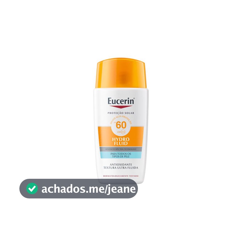 Eucerin Hydro Fluid Protetor Solar Facial FPS 60 50ml