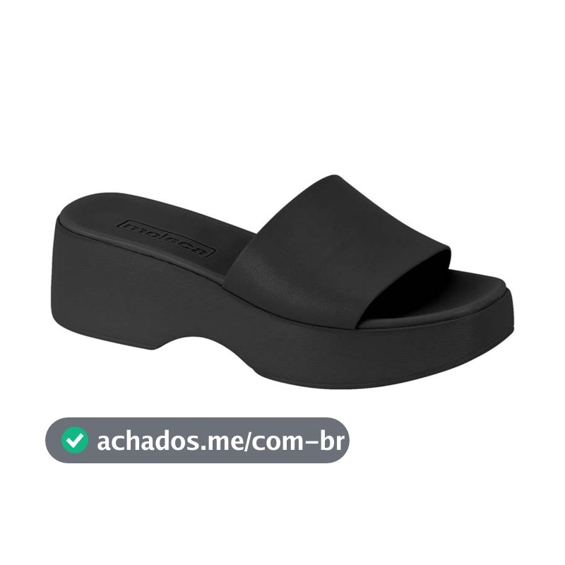 Sandália Moleca Feminina Casual 5503.100 Moda Confortável Original