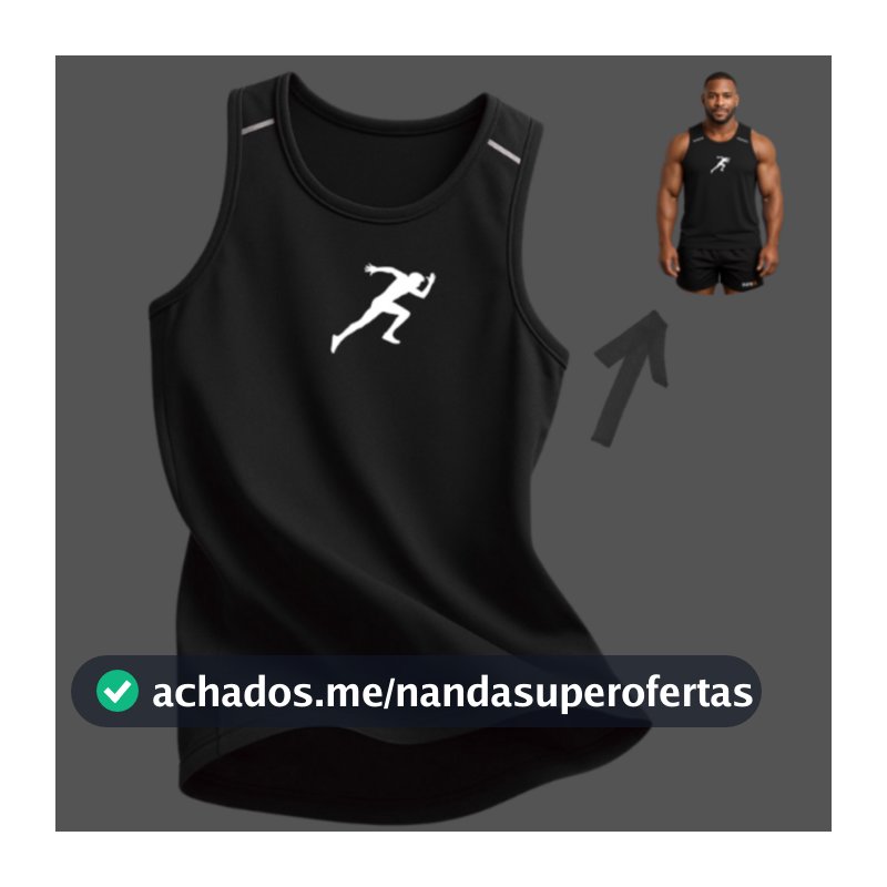 Regata Masculina Dry Fit Estampada Esportiva Academia Corrida Cores Sortidas
