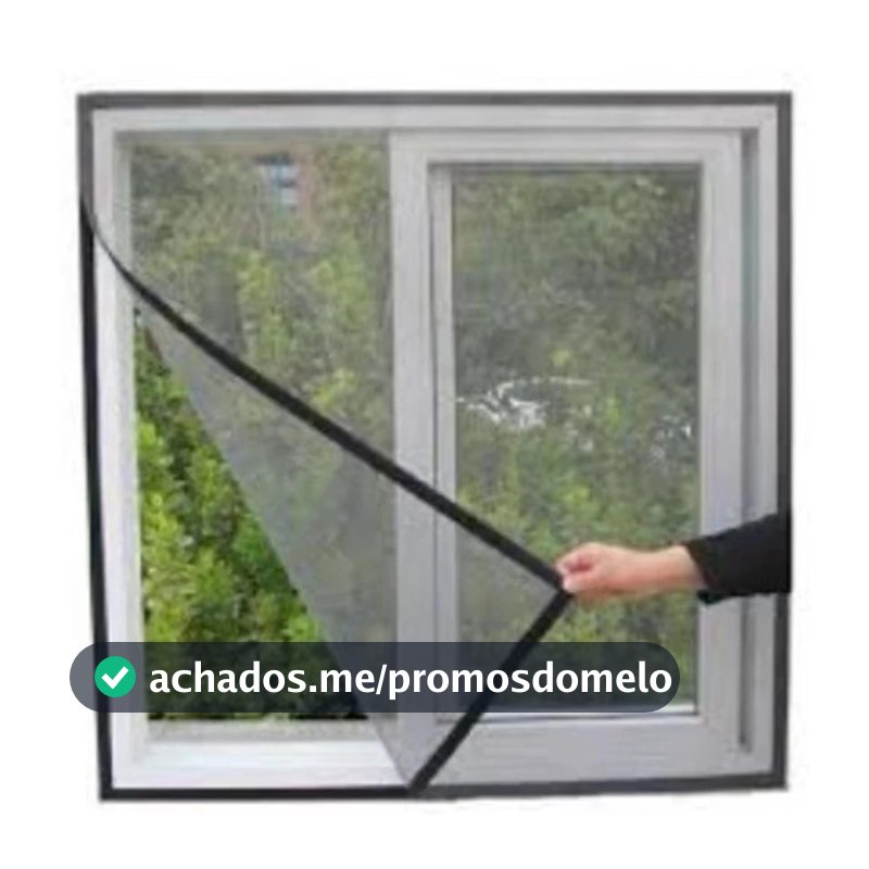 Tela Mosqueteiro Janelas Magnético Anti Inseto Ajustável