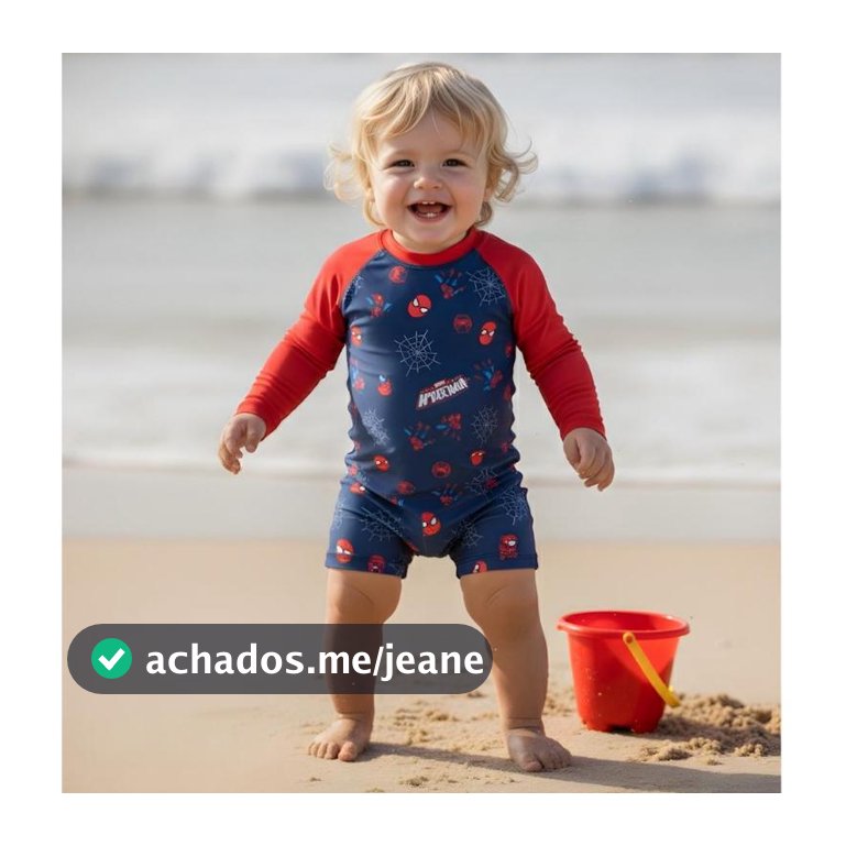 Roupa de Banho Infantil Bebê Macacão | Ideal para Praia, Piscina e Natação – Conforto e Proteção