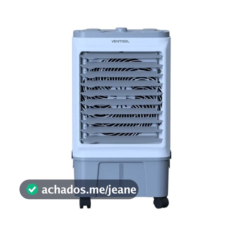 Climatizador Umidificador Ar Frio Ventisol 5 em 1 3 Velocidades 16L 130W CLIN16 Pro
