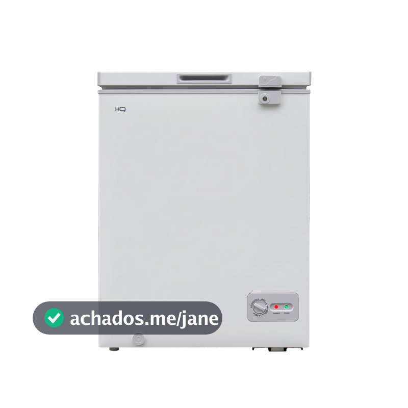 Freezer e Conservador Horizontal HQ 155 Litros Degelo Manual Branco HQ-155CFHL