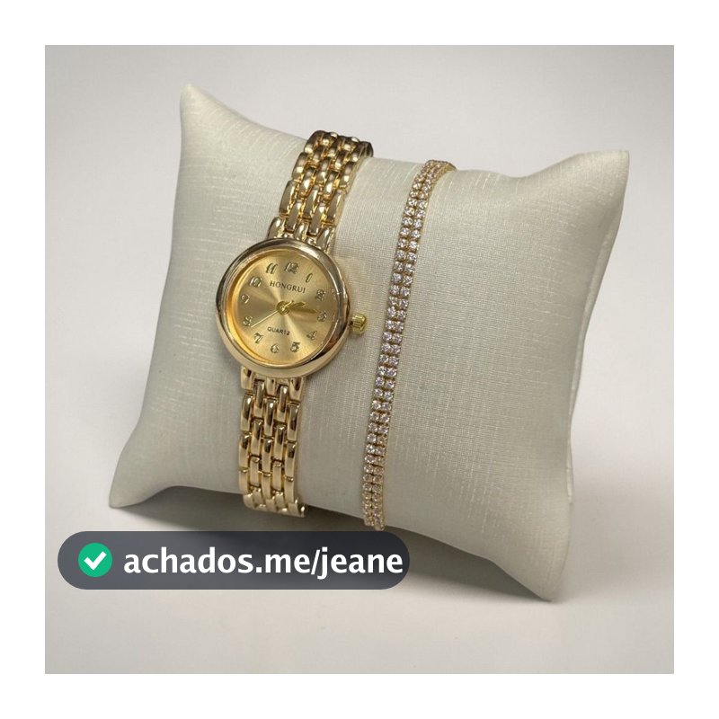 Relógio Feminino Elegante Pequeno Luxo Minimalista Aço Inox Quartz Delicado Social P121