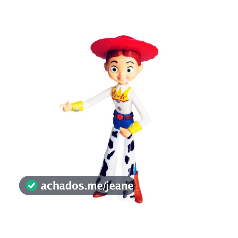 Boneca Jessie Toy Story Personagem Disney Brinquedo Em Vinil Articulada Cowboy Original - Lider Brinquedos
