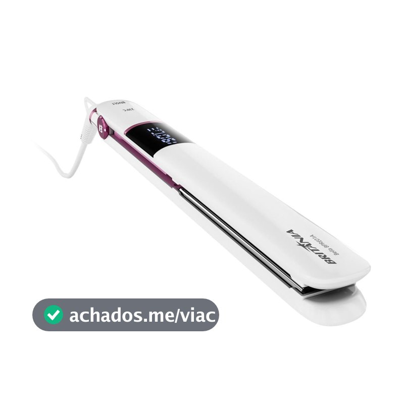 Prancha de Cabelo Britânia Íon Tourmaline 230ºC BELLA BPRE01A