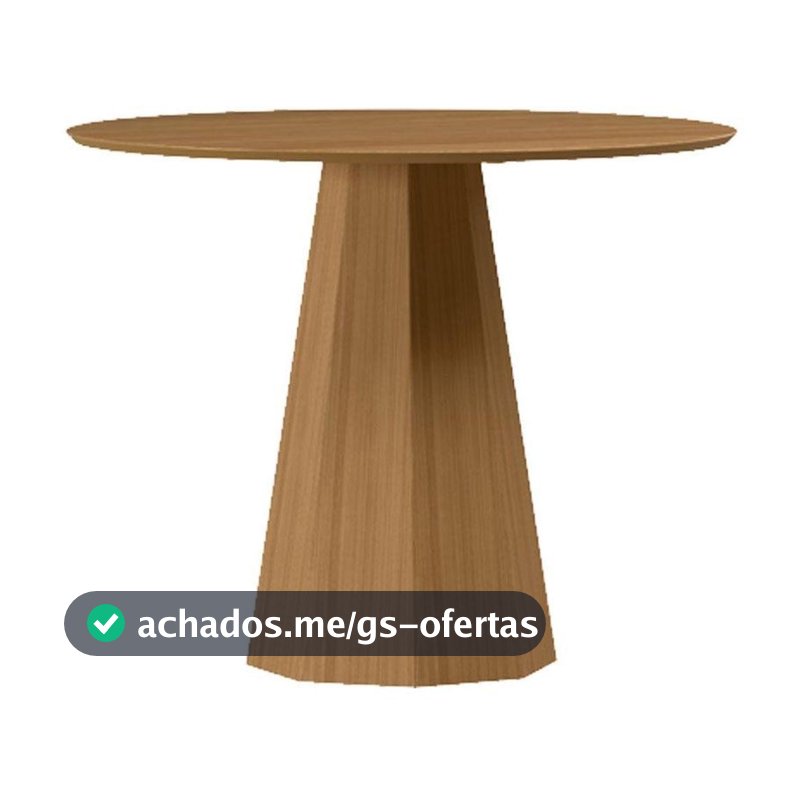 Mesa de Jantar 100x100 cm Isis Sem Vidro Ype - New Ceval