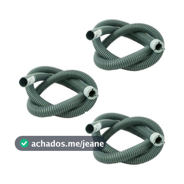 Mangueira Saída de Agua Tanquinho Colormaq Original Kit com 3 unidades