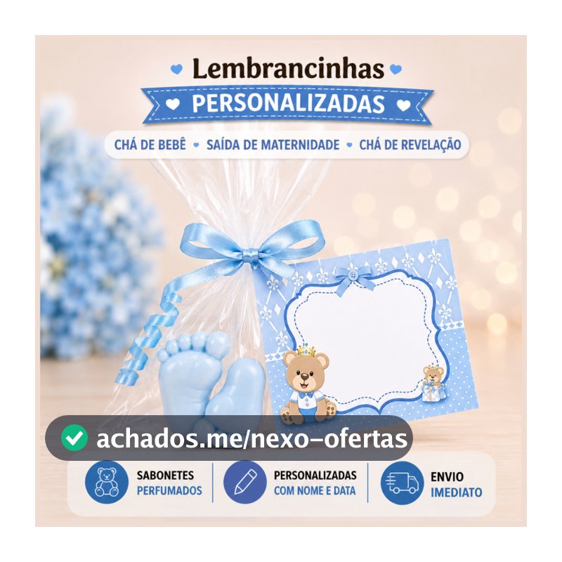 kit 80 Pezinhos ( 40 pares) lembrancinhas-Saida Maternidade -Chá de bebe- Revelação-Fralda