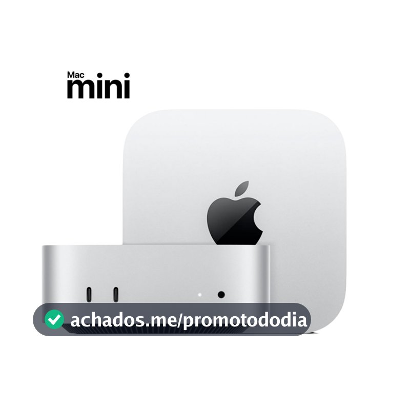 Mac Mini M4 Apple 16GB 256GB SSD Novo Original Lacrado com Nota Fiscal