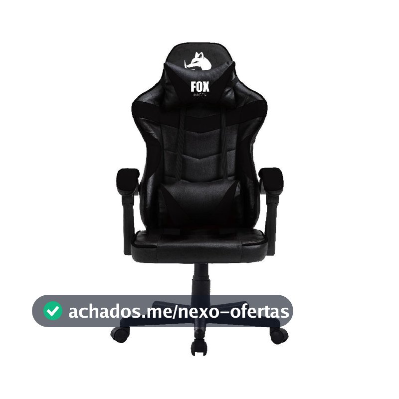 Cadeira Gamer Fox Racer Nordic Preta