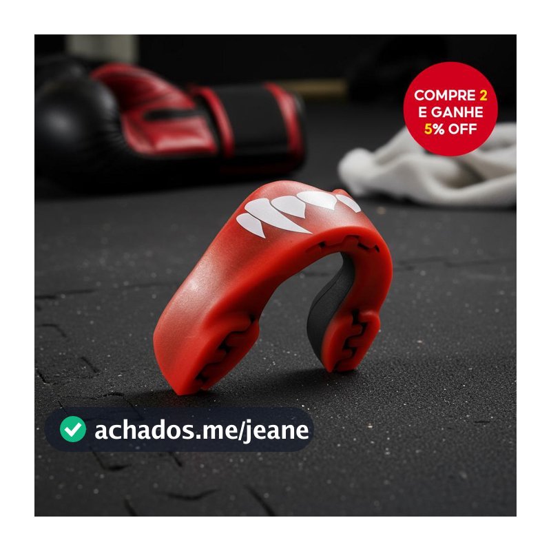 Protetor Bucal Masculino para Boxe, Sanda, Luta, Basquete, Muay Thai, Treinamento - Aparelho Dentário Profissional