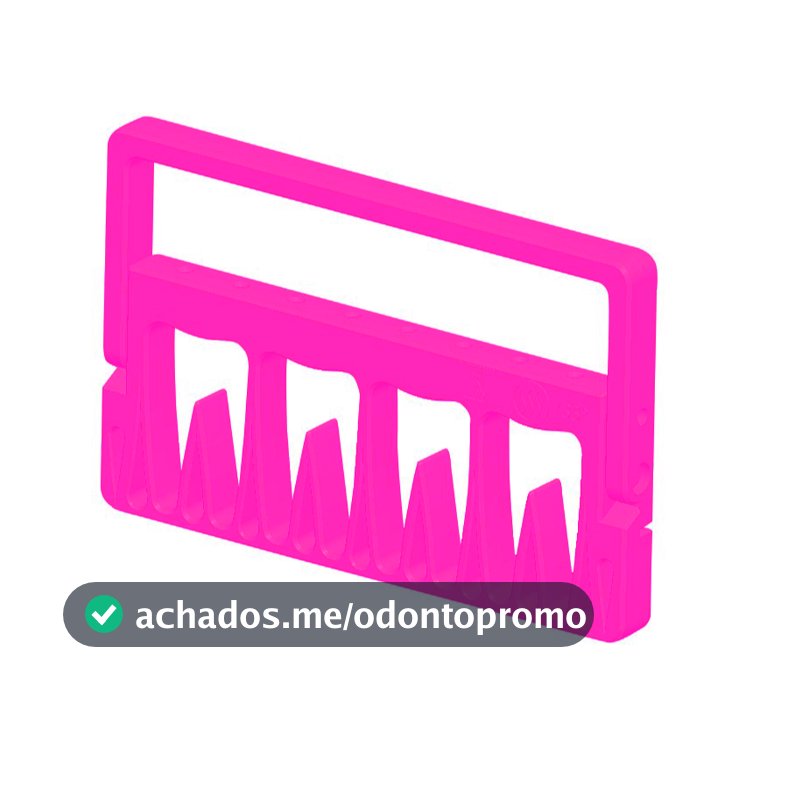 Estojo Porta Limas Endodôntica e Brocas - Autoclavável - 8 ou 16 furos