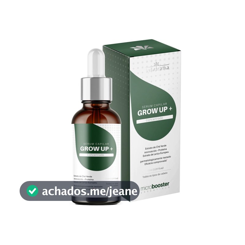 Sérum Microagulhamento Capilar Grow Up Crescimento Dos Fios