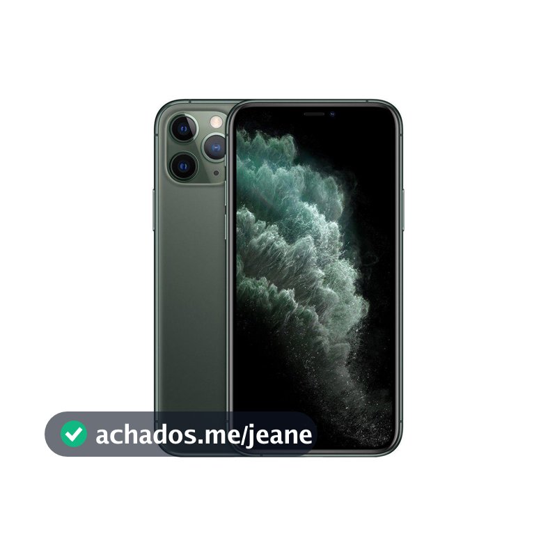 Usado: iPhone 11 Pro 256GB Verde Meia-Noite Muito Bom - Trocafy - Apple