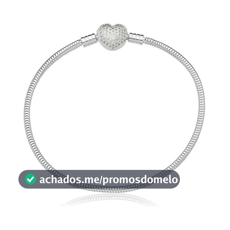 Pulseira Berloques Prata 925 Berloqueira Charms Bracelete