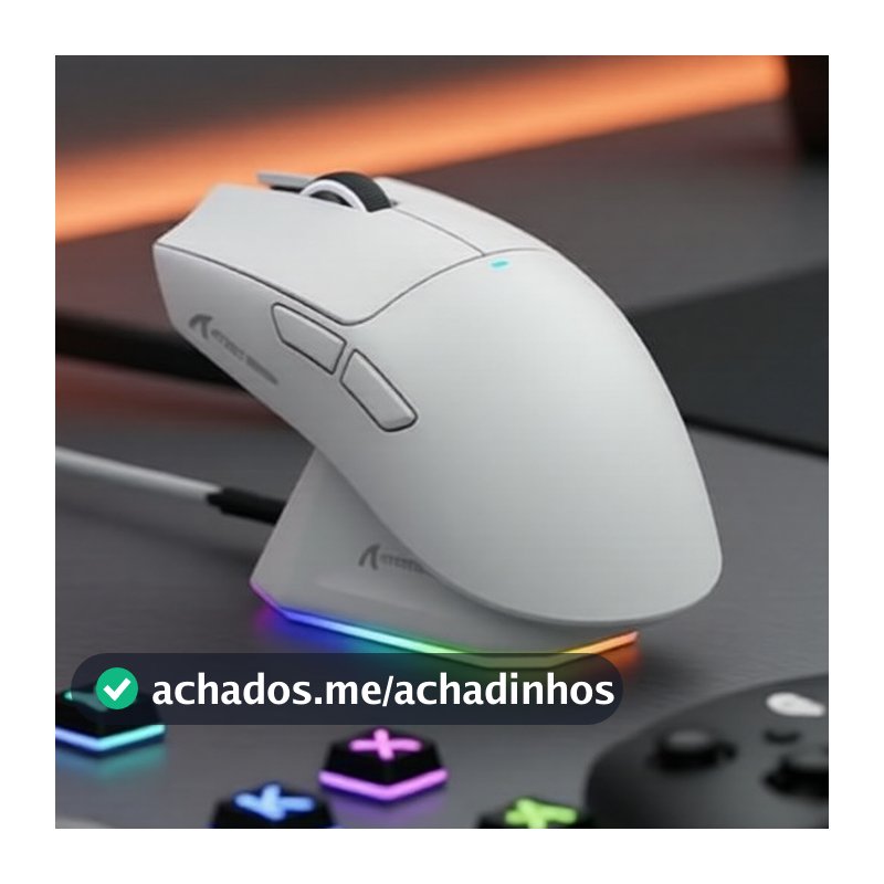 Mouse Gamer ATTACK SHARK X11 22000DPI PAW3311 Tri-Modo 59g 400IPS RGB