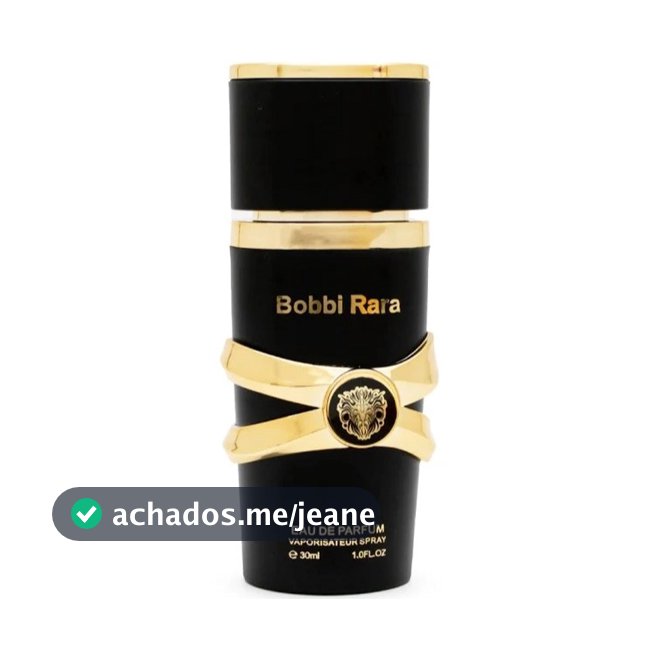 🌹 Perfume Bobbi Rara Eau de Parfum 30ml – Sofisticação e Poder em Cada Gota ✨