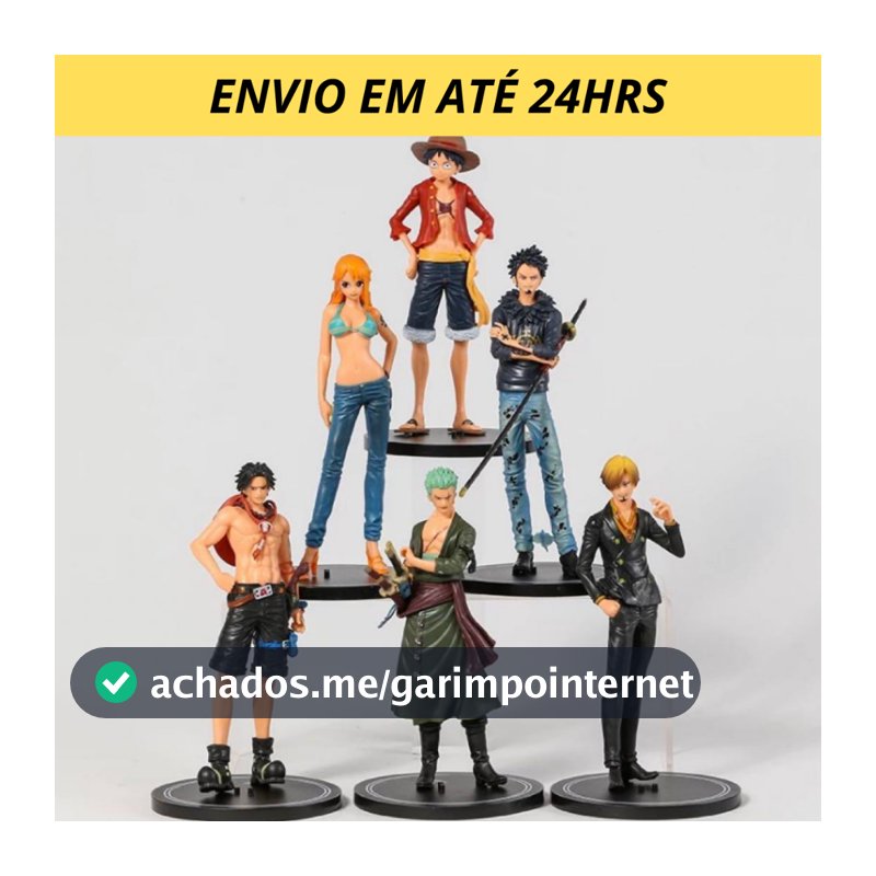 Boneco One Piece Coleção Action Figure Brinquedo Anime Brinquedo Infantil Luffy Law Sanji Zoro Ace
