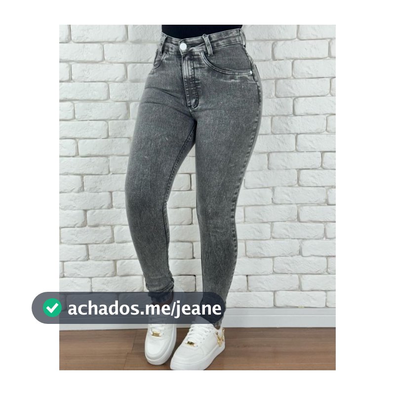 calça jeans feminina preta grafite de alta qualidade cintura alta empina bumbum