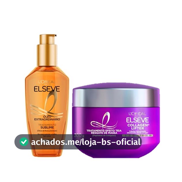 Kit Creme de Tratamento Colágeno Lifter + Óleo Extraordinário