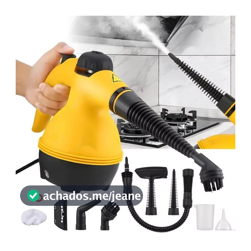 Limpador a Vapor Doméstico Multifuncional Portátil – Cozinha Banheiro Piso Sofá-110V