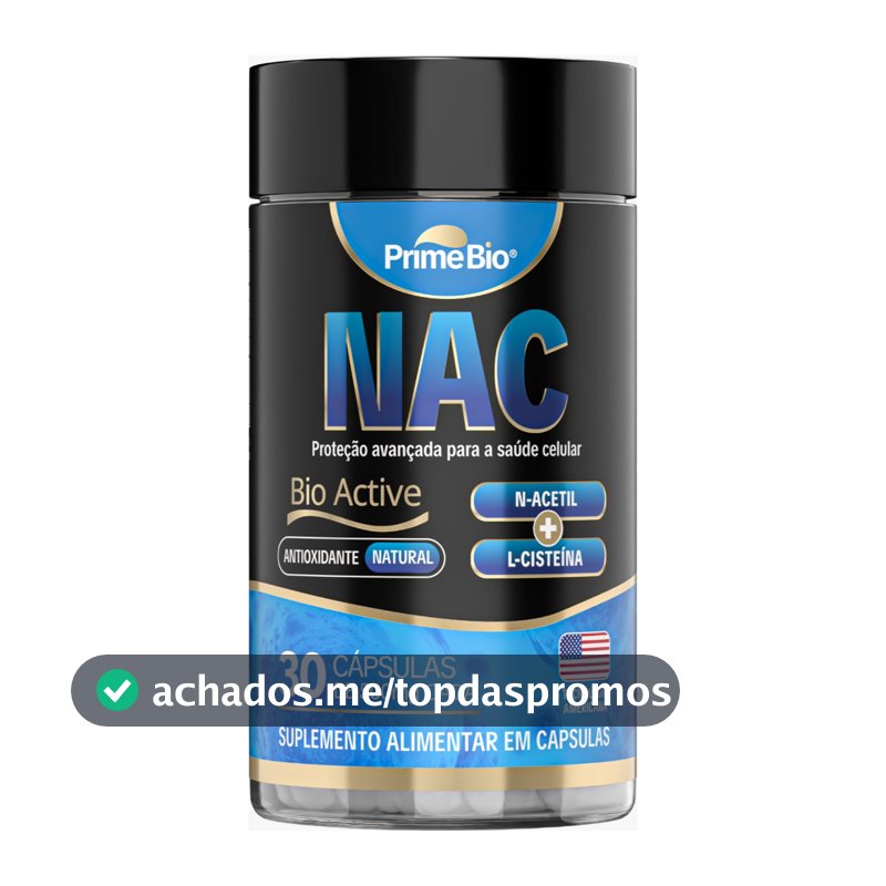 NAC  N-Acetil L-Cisteína 500mg