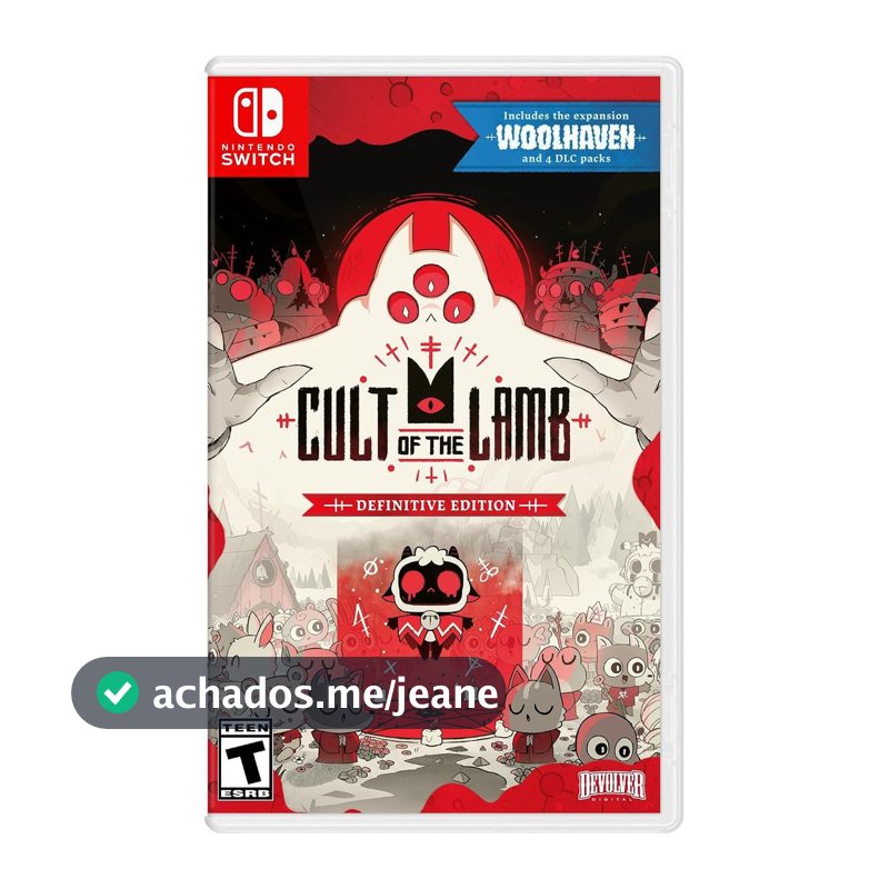 Cult of the Lamb Definitve Edition Switch Midia Fisica