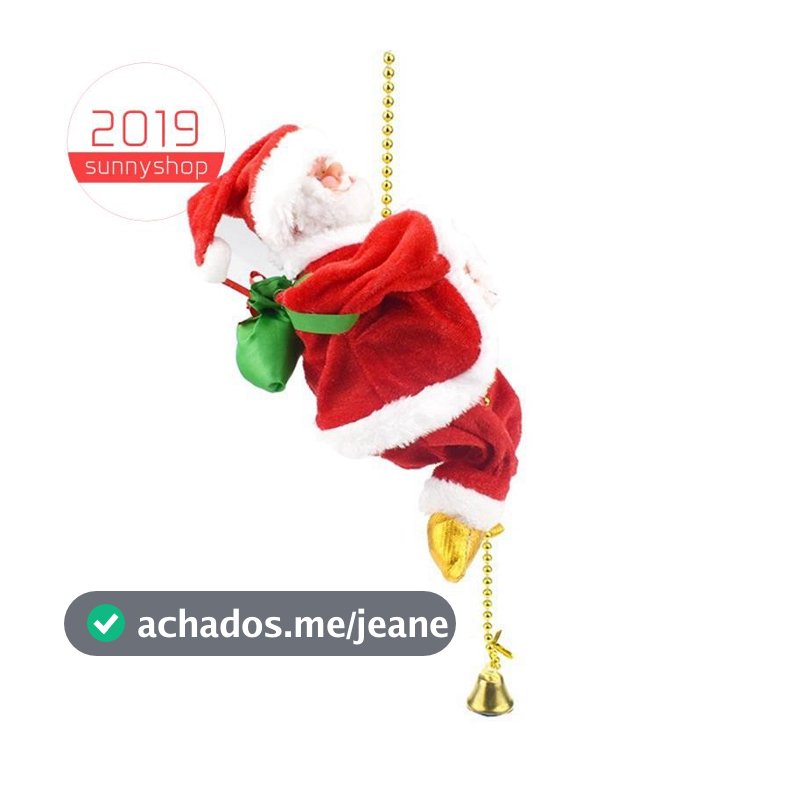 Papai Noel Subindo Na Corda Decoração Elétrica Automática Bonecas De Pelúcia Brinquedos Para Casa Ornamento De Suspensão