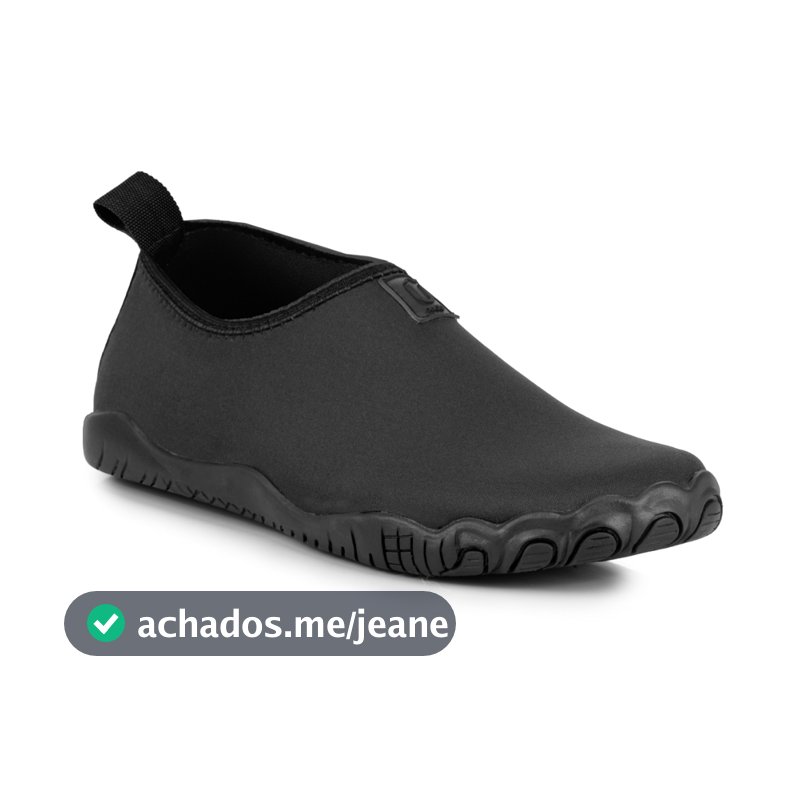 Sapatilha Aquática Sapatilha Nautica Neoprene De Praia Mergulho Pesca Natação