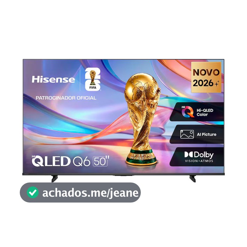 Smart TV 50 4K QLED Vidaa Dolby Vision Hisense