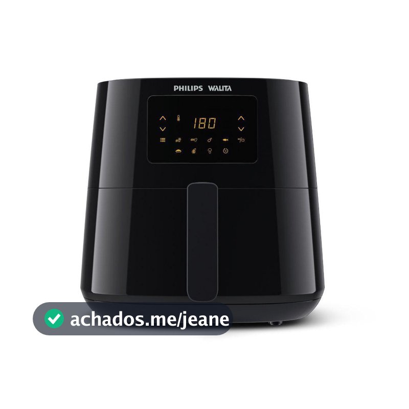 Fritadeira Elétrica Philips Walita Digital Essential XL 6,2L Preta 220V RI9270-91