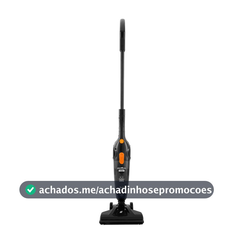 Aspirador de Pó Vertical Britânia 2 em 1 1200W BAS1200C