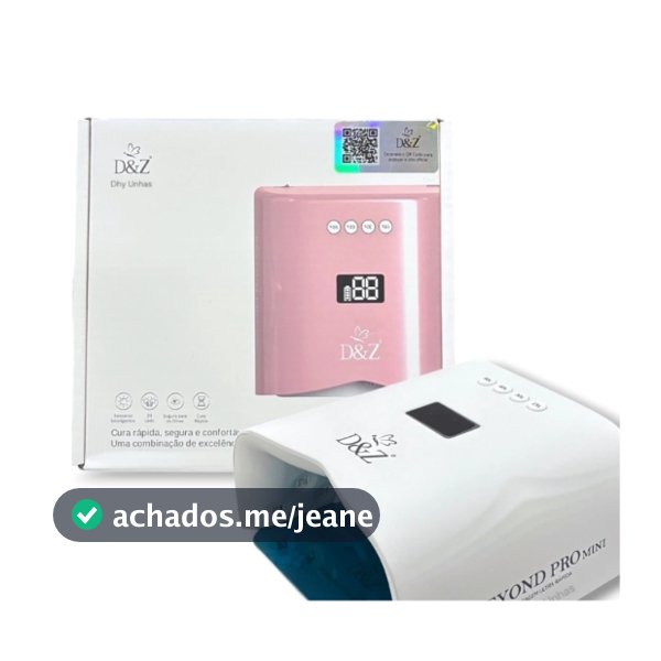 Mini Cabine UV/Led D&Z portátil linha profissional